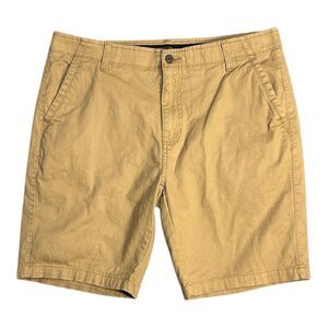 Ironflex Brown Stretch Shorts Mens 36 Cotton Inseam 9.5 EUC (Actual 38)